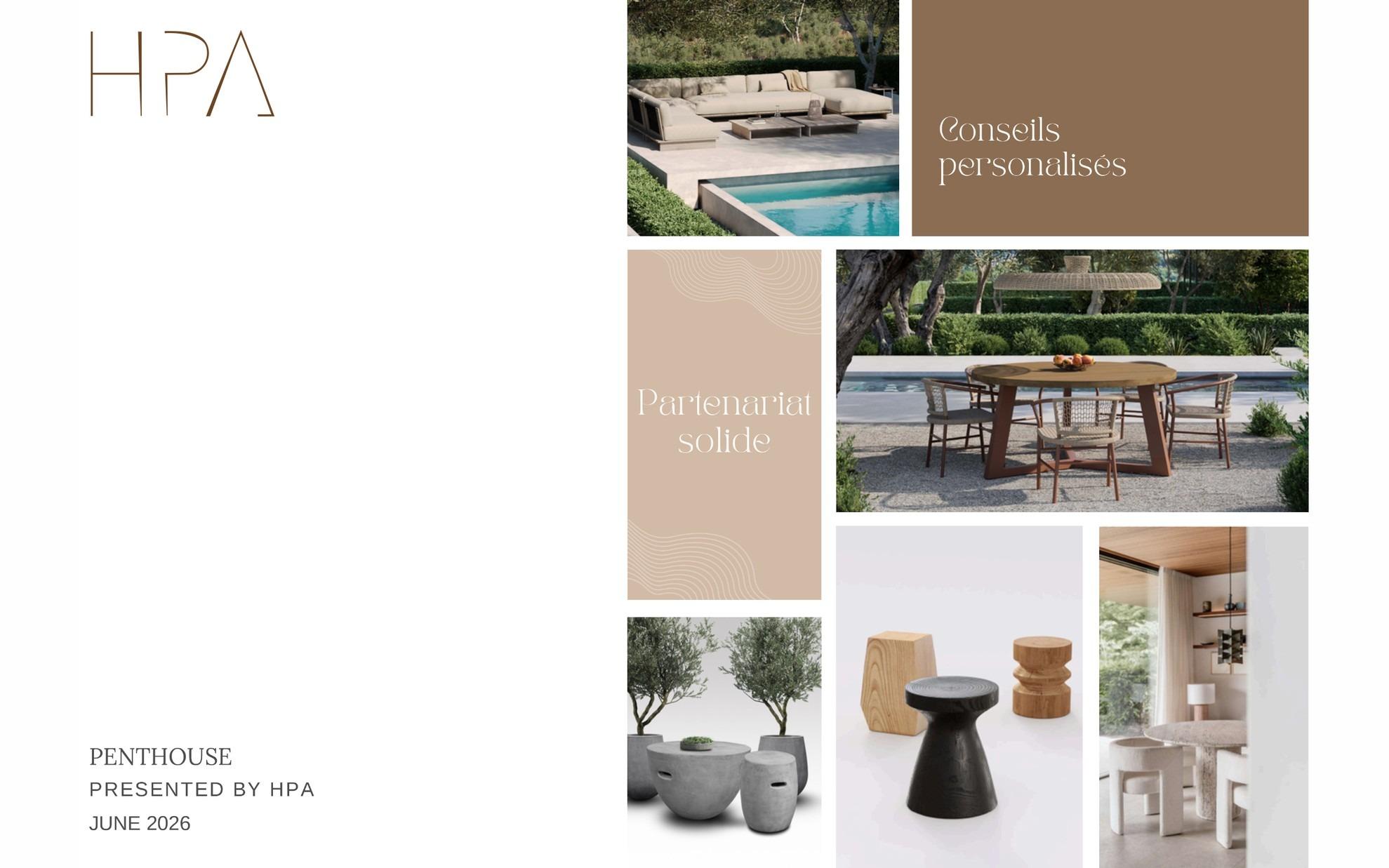 Spread 1 of the HPA project dossier